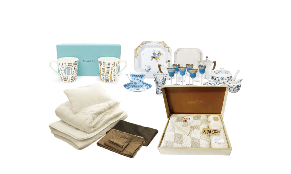 ブランド食器・タオル・寝具の写真