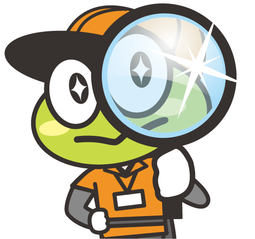 カエルヤのマスコットキャラクター